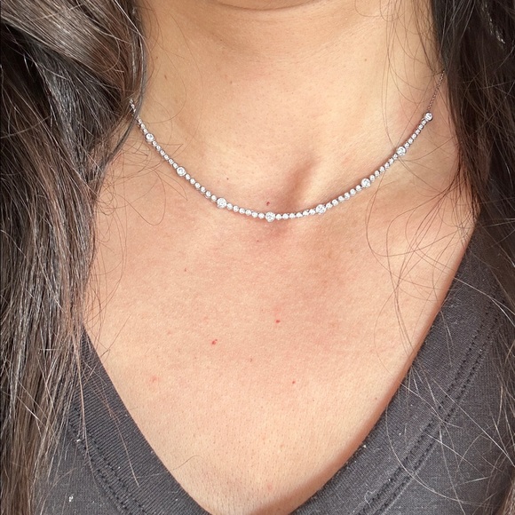 Dana Rebecca LuLu Jack tennis necklace - Picture 9 of 11